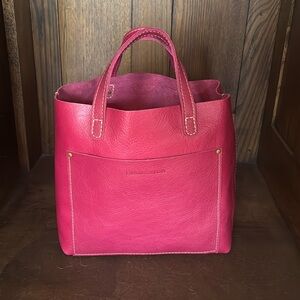Portland Leather medium leather crossbody tote